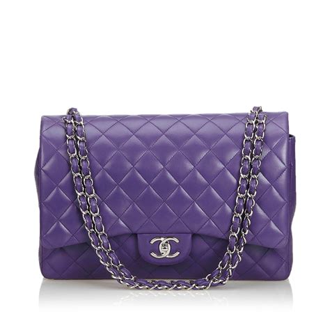 sac mauve chanel|chanel sac boutique.